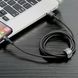 Кабель Baseus Cafule Cable USB For Lightning 2.4A 0.5m Gray+Black CALKLF-AG1 фото 6