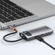 USB-Hub Baseus Metal Gleam Series 4-in-1 Multifunctional （Type-C to HDMI*1+USB3.0*1+USB2.0*1+PD*1） CAHUB-CY0G фото 8