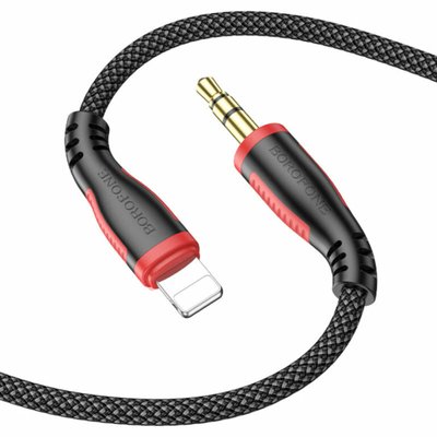 Аудiо-кабель BOROFONE BL14 Digital audio conversion cable for iP Black BL14LB фото