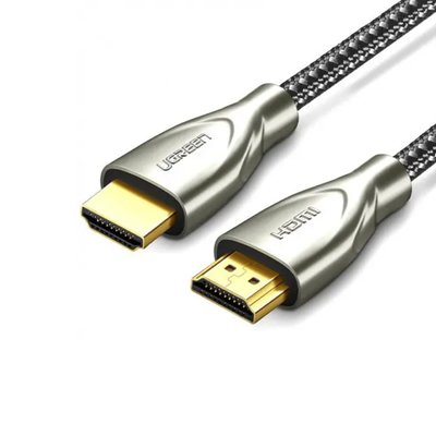 Кабель UGREEN HD131 HDMI Carbon Fiber Zinc Alloy Cable 2m (Gray) (UGR-50108) UGR-50108 фото
