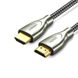 Кабель UGREEN HD131 HDMI Carbon Fiber Zinc Alloy Cable 2m (Gray) (UGR-50108) UGR-50108 фото 1