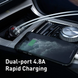 Автомобильное зарядное устройство Baseus Digital Display Dual USB 4.8A Car Charger 24W Silver CCBX-0S фото 15