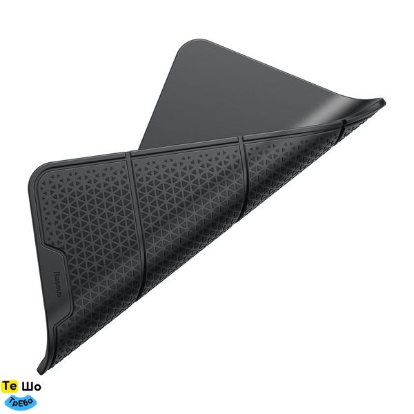 Гелевый коврик держатель Baseus Folding Bracket Antiskid Pad Black SUWNT-01 фото