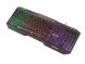 Клавіатура ігрова Fury Hellfire 2 LED Backlight 104 USB чорна NFU-1586 фото 2