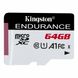 Карта пам'яті Kingston Endurance 64Gb А1(SDCE/64GB) SDCE/64GB фото 2