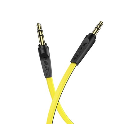 Аудiо-кабель BOROFONE BL6 AUX audio cable 2m Yellow BL6-2Y фото