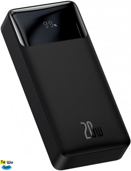 Зовнішній акумулятор Baseus Bipow Digital Display 20W 20000 mAh Black (PPDML-M01) PPDML-M01 фото