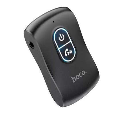 Bluetooth ресивер HOCO E73 Pro Journey AUX BT audio receiver/transmitter Black Star 43735 фото