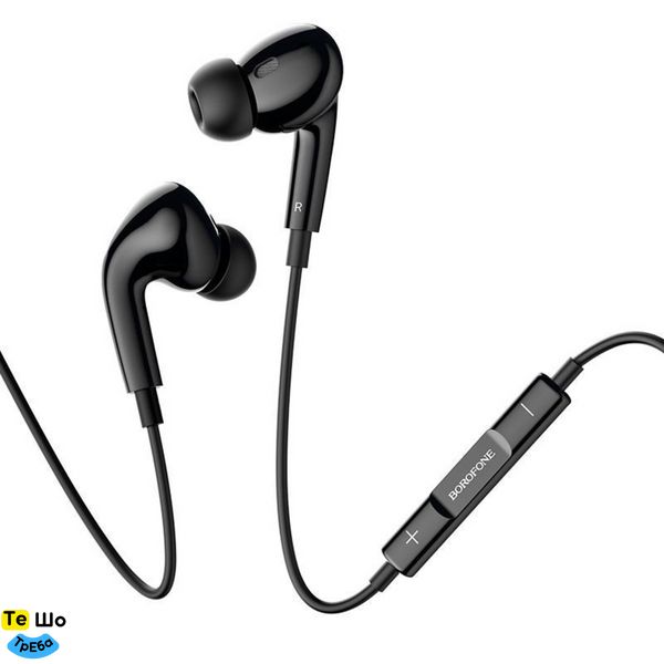 Навушники BOROFONE BM30 Pro Original series earphones Black BM30PB фото