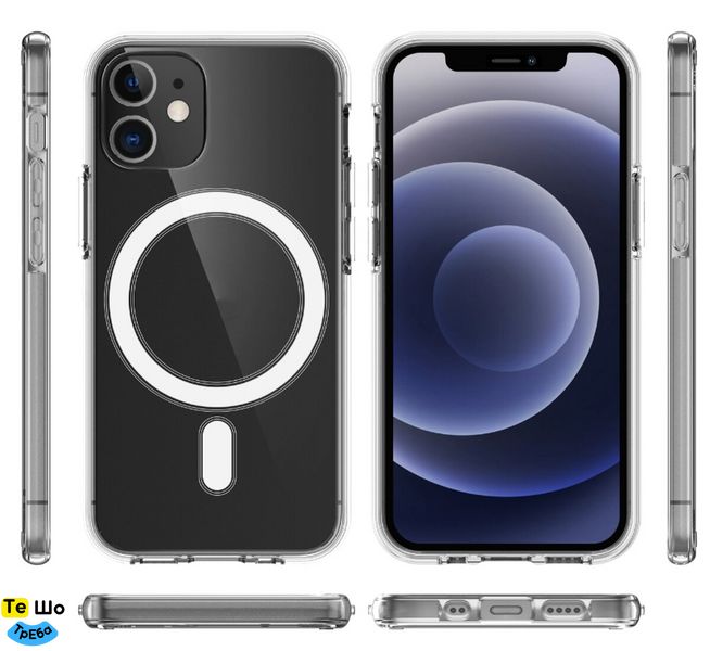 Чехол Cosmic Acrylic MagSafe HQ for Apple iPhone 12/12 Pro Transparent (Acrili12Clear) Acrili12Clear фото