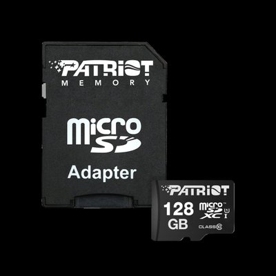 Карта пам'яті Patriot LX Series 128Gb (adapter SD)(PSF128GMCSDXC10) PSF128GMCSDXC10 фото