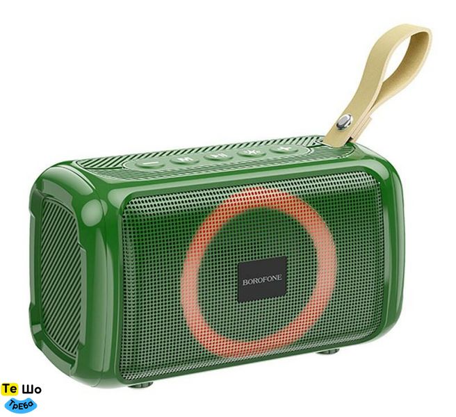 Портативна колонка BOROFONE BR17 Cool sports wireless speaker Dark Green BR17DE фото