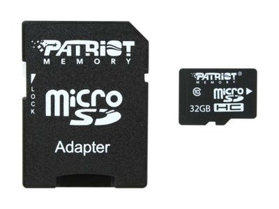Карта пам'яті Patriot LX Series 32Gb (adapter SD)(PSF32GMCSDHC10) PSF32GMCSDHC10 фото