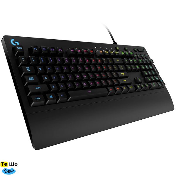 Клавіатура ігрова Logitech G213 Corded RGB Gaming Keyboard UKR, USB 920-010740 фото