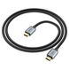 Кабель HOCO US03 HDTV 2.0 Male to Male 4K HD data cable(L=3M) Black 6931474777294 фото 1