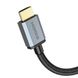 Кабель HOCO US03 HDTV 2.0 Male to Male 4K HD data cable(L=3M) Black 6931474777294 фото 4