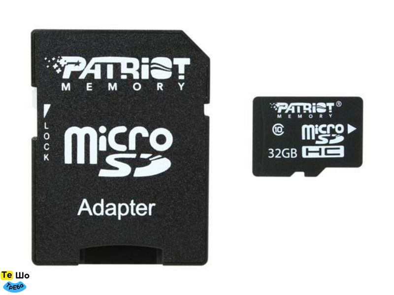 Карта пам'яті Patriot LX Series 32Gb (adapter SD)(PSF32GMCSDHC10) PSF32GMCSDHC10 фото