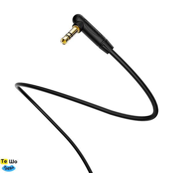 Аудио-кабель BOROFONE BL4 audio AUX cable 2m, Black BL4B2 фото