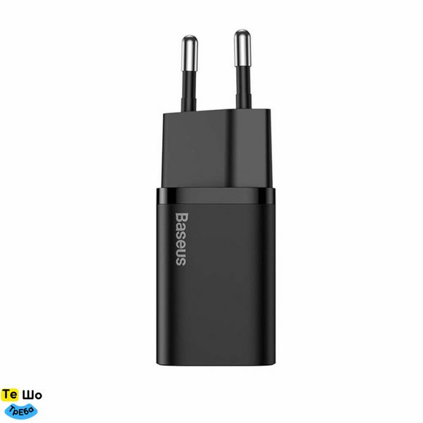 Зарядний пристрій Baseus Super Si quick charger IC 30W EU Black (CCSUP-J01) CCSUP-J01 фото