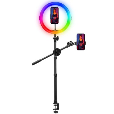 Відеосвітло Ulanzi Vijim Desk Overhead RGB Ring Light Stand Kit (UV-2903 K16)