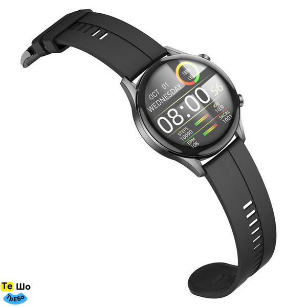 Смарт-годинник HOCO Y7 Smart watch Black 6931474761743 фото