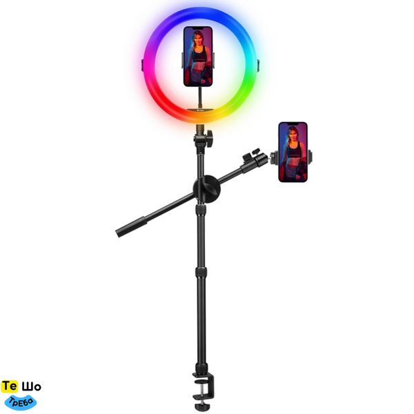 Видеосвет Ulanzi Vijim Desk Overhead RGB Ring Light Stand Kit (UV-2903 K16)