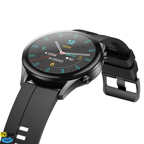 Смарт-годинник HOCO Y7 Smart watch Black 6931474761743 фото