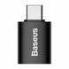 Адаптер Baseus Ingenuity Series Mini OTG Adaptor Type-C to USB-A 3.1 Black ZJJQ000001 фото 1