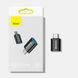 Адаптер Baseus Ingenuity Series Mini OTG Adaptor Type-C to USB-A 3.1 Black ZJJQ000001 фото 8
