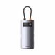 USB-HubBaseus Metal Gleam Series 4-in-1 Multifunctional Type-C HUB Docking Station Gray （Type-C to USB3.0*3+RJ45*1） WKWG070113 фото 1