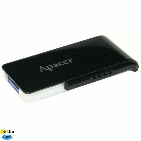 Флеш пам'ять Apacer USB 3.1 AH350 32Gb black (AP32GAH350B-1) AP32GAH350B-1 фото