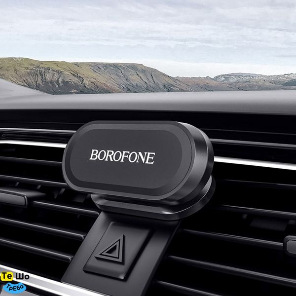 Держатель для мобильного BOROFONE BH29 Graceful in-car phone holder for center console, magnetic BH29 фото