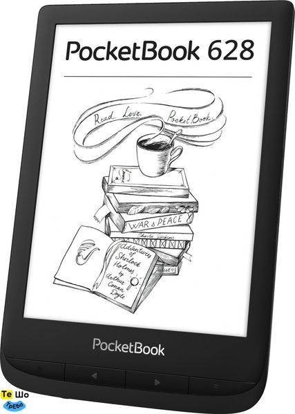 Электронная книга PocketBook 628 Touch Lux 5 Ink Black PB628-P-CIS фото