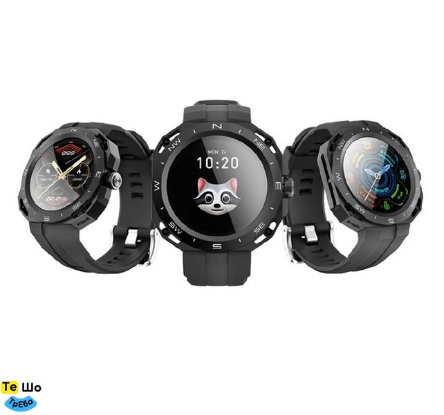 Смарт-часы Borofone BD4 Smart sports watch(call version) Black 44487 фото