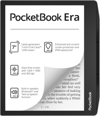 Електронна книга PocketBook 700 Era Stardust Silver PB700-U-16-WW фото