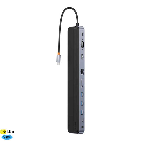 USB-Hub Baseus EliteJoy Gen2 11-Port Type-C HUB Adapter Dark gray WKSX030013 фото