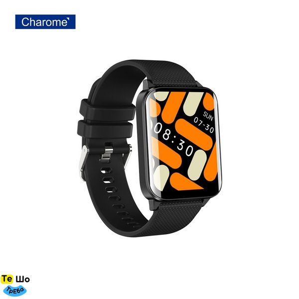 Смарт-годинник CHAROME T3 Sincerity Smart Watch Black 24601 фото