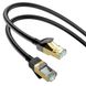 Кабель HOCO US02 Level pure copper gigabit ethernet cable(L=5M) Black 6931474761972 фото 2