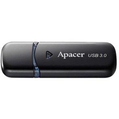 Флеш пам'ять Apacer USB 3.0 AH355 64Gb black (AP64GAH355B-1) AP64GAH355B-1 фото