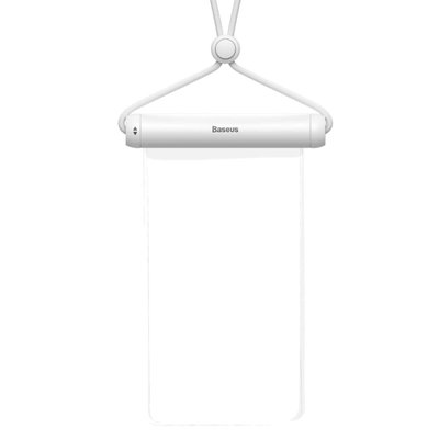 Водонепроникний чохол для моб.тел Baseus Cylinder Slide-cover Waterproof Bag Pro White FMYT000002 фото