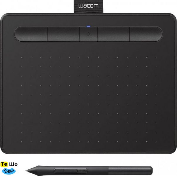 Графический планшет Wacom Intuos S Bluetooth Black Manga (CTL-4100WLK-M) CTL-4100WLK-M фото