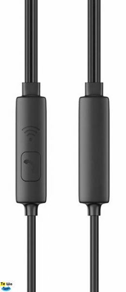 Наушники BOROFONE BM61 Wanderer universal earphones with mic Black BM61B фото