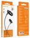 Наушники BOROFONE BM61 Wanderer universal earphones with mic Black BM61B фото 5