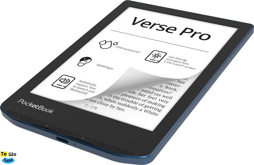 Электронная книга PocketBook 634 Verse Pro Azure PB634-A-CIS фото