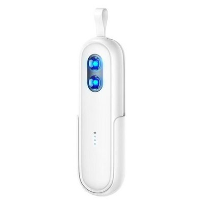 Ультрафіолетовий стерилізатор для дезинфекції Usams US-ZB210 Smart Portable Toilet UV Lamp White ZB210XDH01 фото