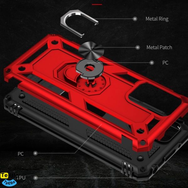 Чехол для смартфона Cosmic Robot Ring for Xiaomi Redmi 10 Red (RobotXR10Red) RobotXR10Red фото