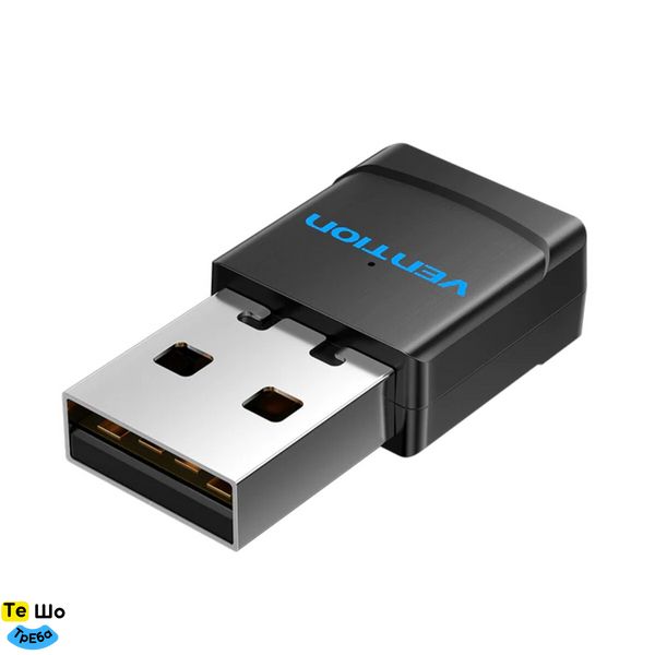 Адаптер Vention USB Wi-Fi Dual Band Adapter 2.4G/5G Black (KDSB0) KDSB0 фото