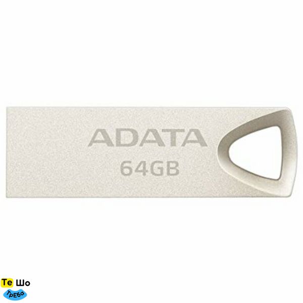 Флеш пам'ять A-DATA USB 2.0 AUV 210 64Gb Golden (AUV210-64G-RGD) AUV210-64G-RGD фото