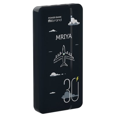 Зовнішній акумулятор Mibrand Mriya 30000mAh 20W Black MI30K/Mriya фото