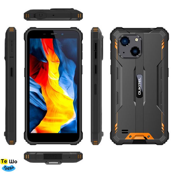 Смартфон Oukitel WP20 4/32GB Orange 6931940710640 фото